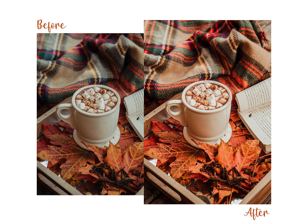 Thumbnail: Pumpkin Spice Lightroom Preset
