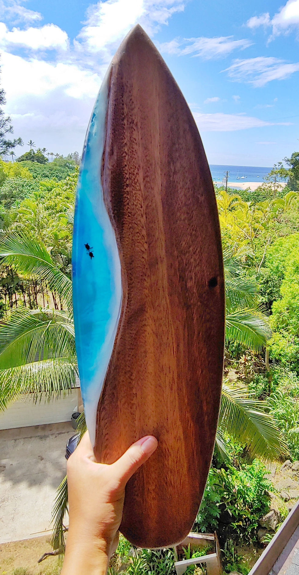 “Turtle Dream” Monkey Pod and Epoxy Resin