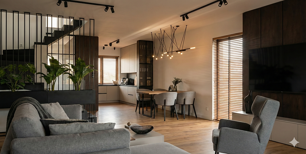 salon z kuchnią