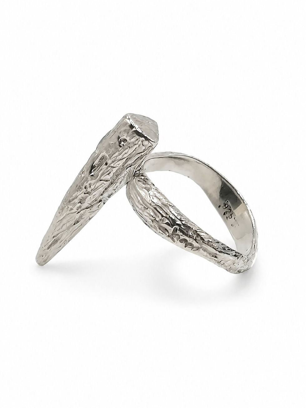 Handcrafted 925 Sterling Silver Ring Hallmark View | Χειροποίητο Ασημένιο Δαχτυλίδι 925, Σφραγίδα Γνησιότητας.