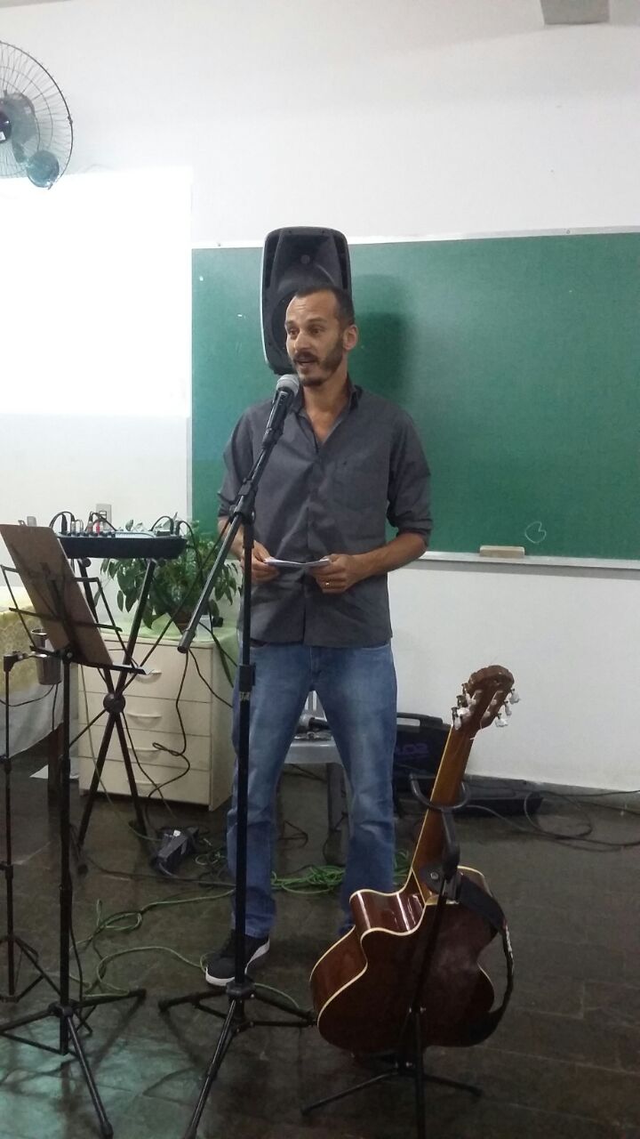 Abertura com o irmão Evandro
