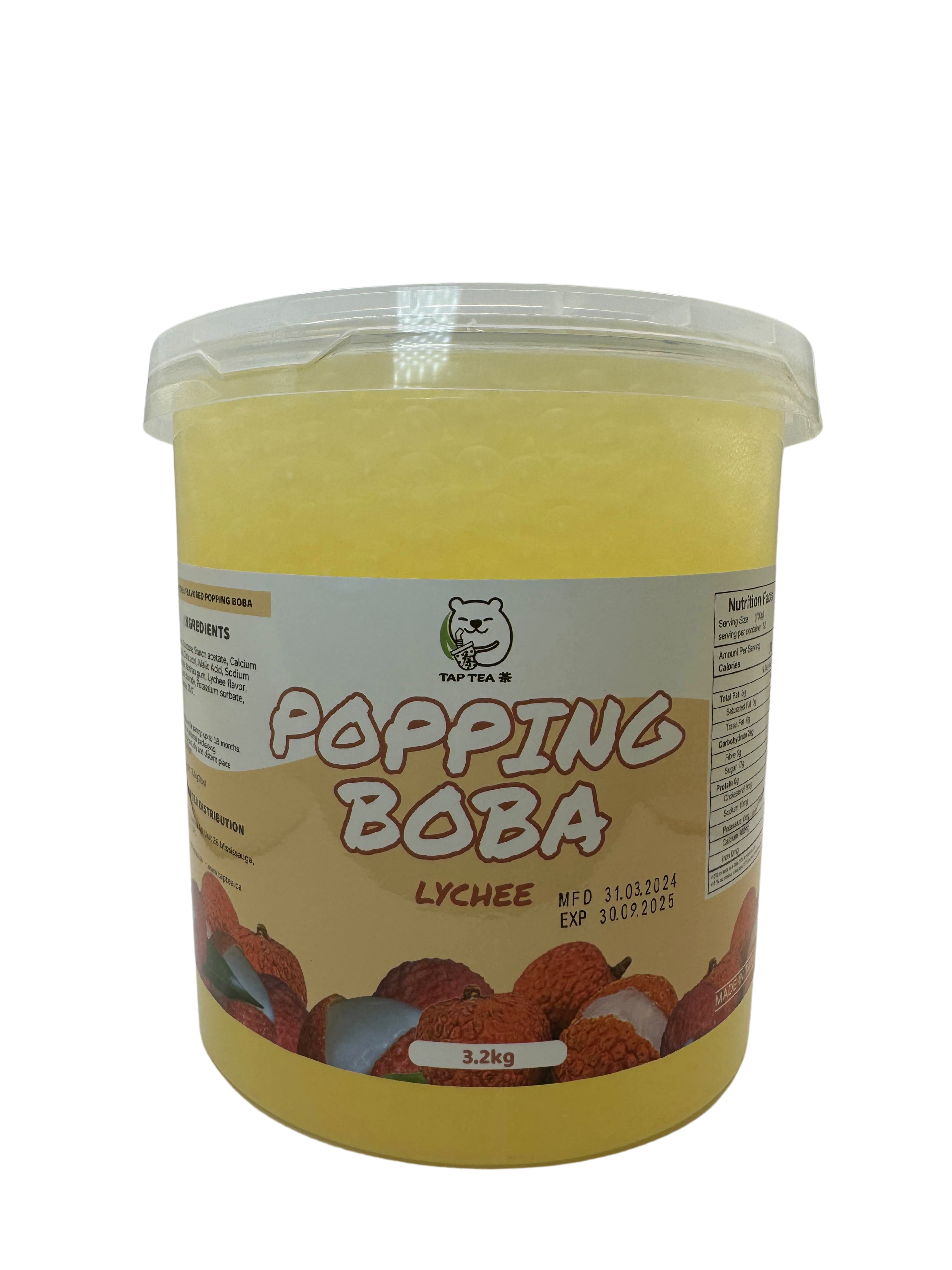 Lychee Popping Boba