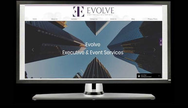 website design portfolio picture on a new website