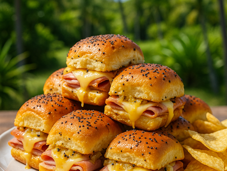 Keys Ham and Cheese Sliders (Large-Group Recipe) 