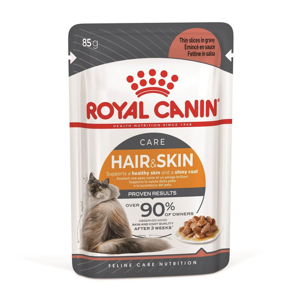 Royal Canin 成貓亮毛及皮膚加護主食濕糧(啫喱)85g