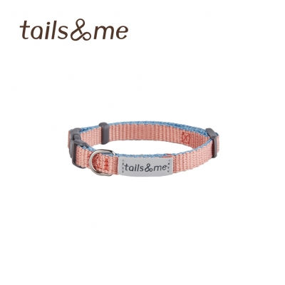 縮圖：Tails & Me 貓系列｜項圈 (水藍/暖橘/薄荷檸黃/檸黃卡其/粉橘天藍)