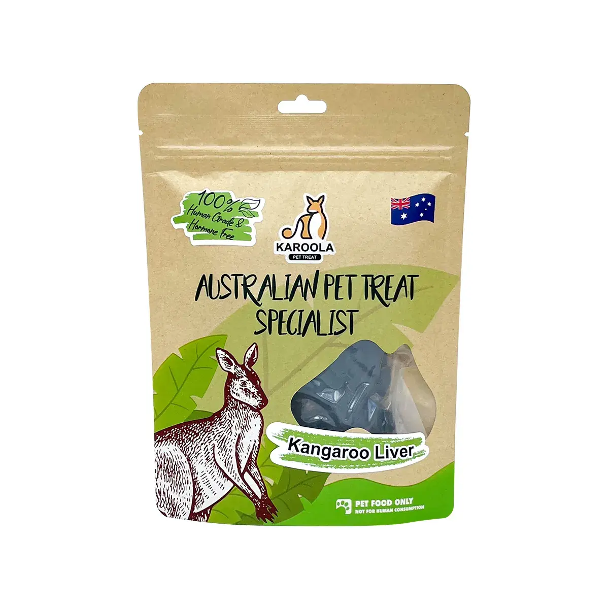 Karoola Kangaroo Liver 袋鼠肝片．80g