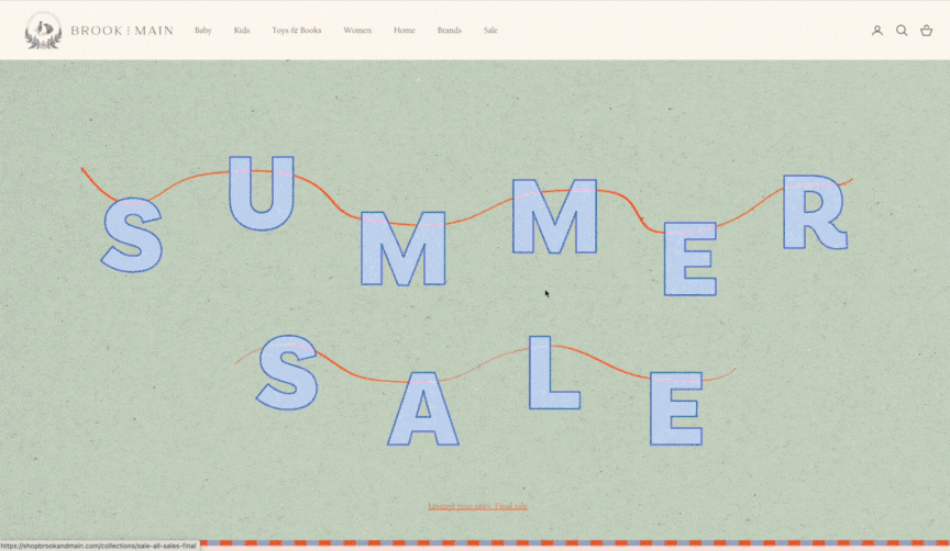 Brook and Main shop walkthrough