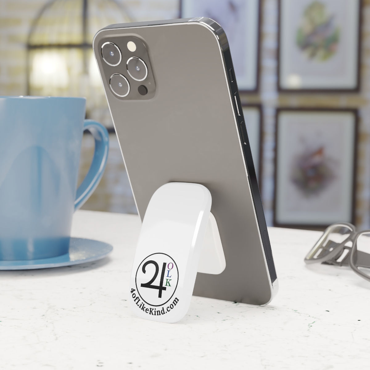 4OLK Logo Website - Phone Click-On Grip