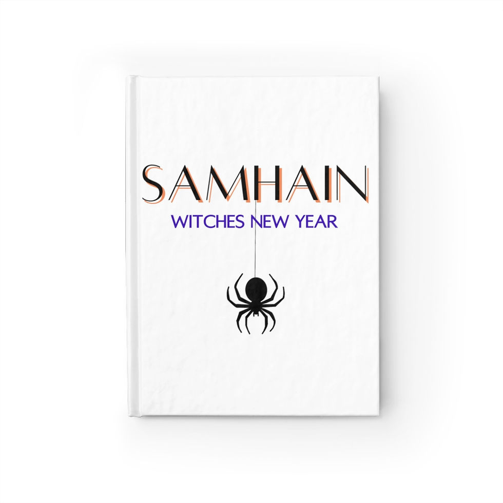 Thumbnail: Samhain Spider Drop  - Sabbat Special - Journal - Blank