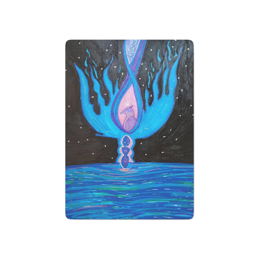 Thumbnail: Water Phoenix - Custom Poker Cards