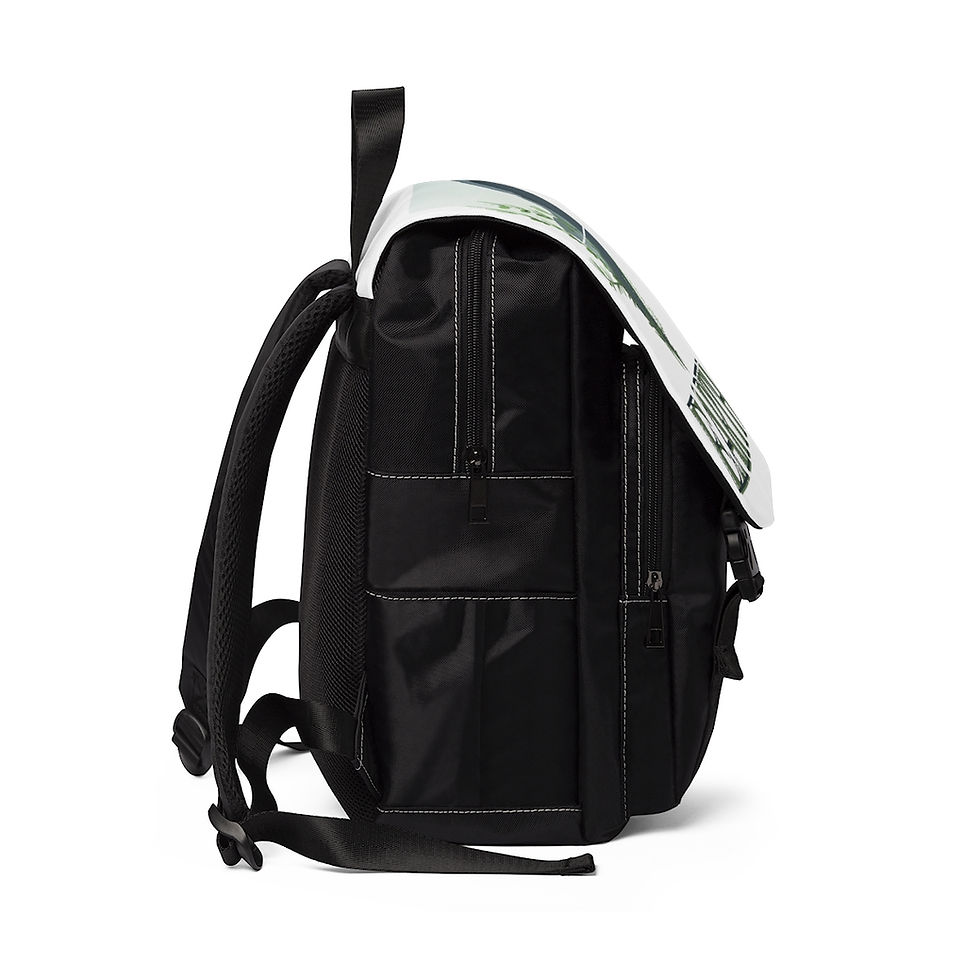 Thumbnail: Earth Element Symbol- Unisex Casual Shoulder Backpack