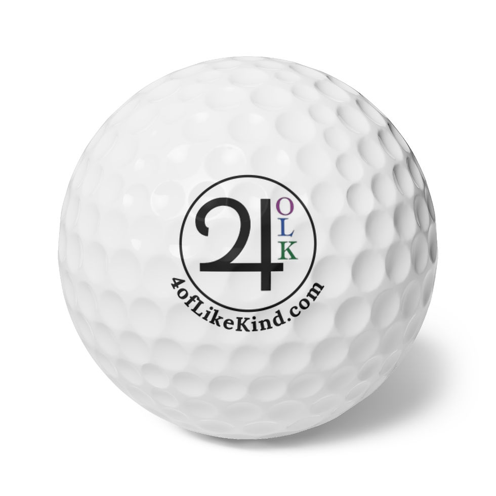 Thumbnail: 4OLK LOGO - Golf Balls, 6pcs