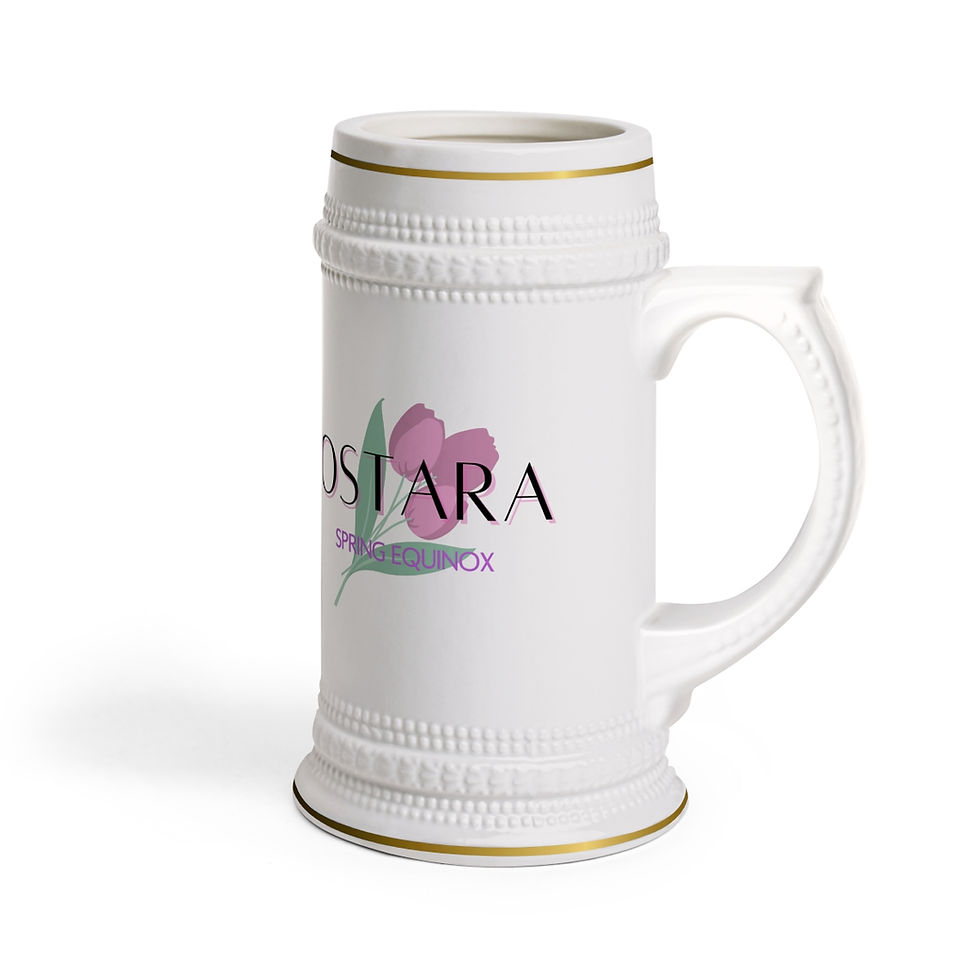 Thumbnail: Ostara - Pagan Sabbat Series - Easter Alternative - Beer Stein Mug