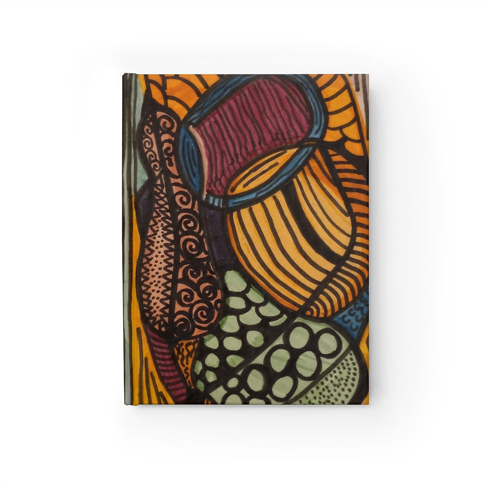 Thumbnail: Harvest Basket Neurographic Art Journal - Blank