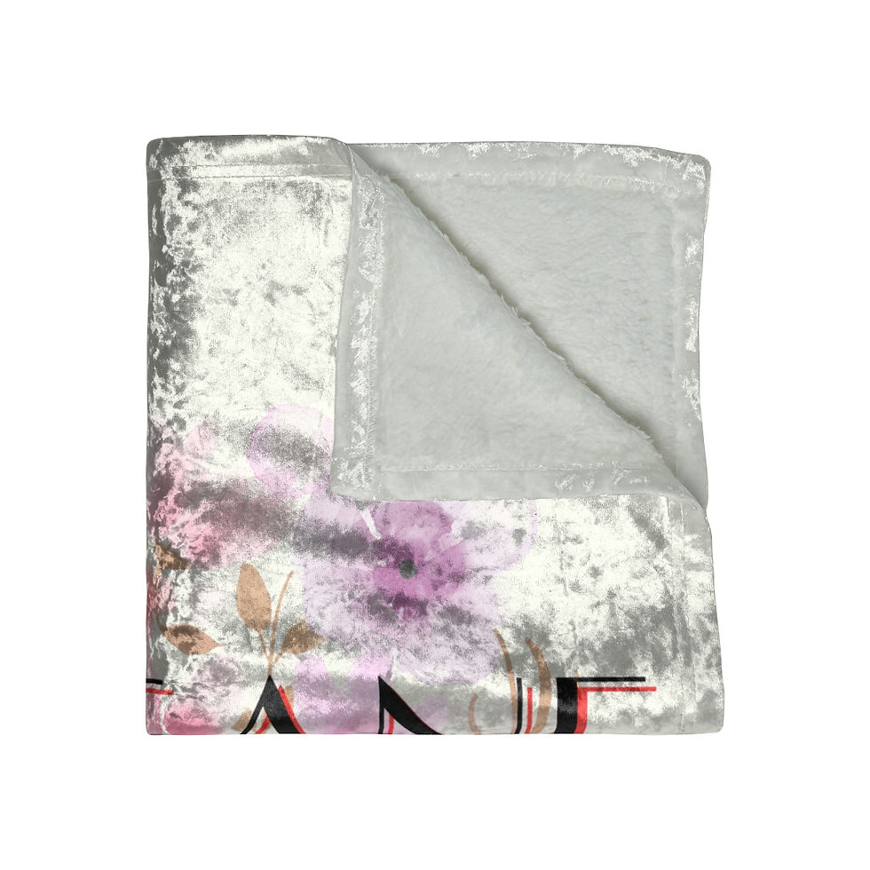 Thumbnail: Beltane  - Sabbat Series - Crushed Velvet Blanket