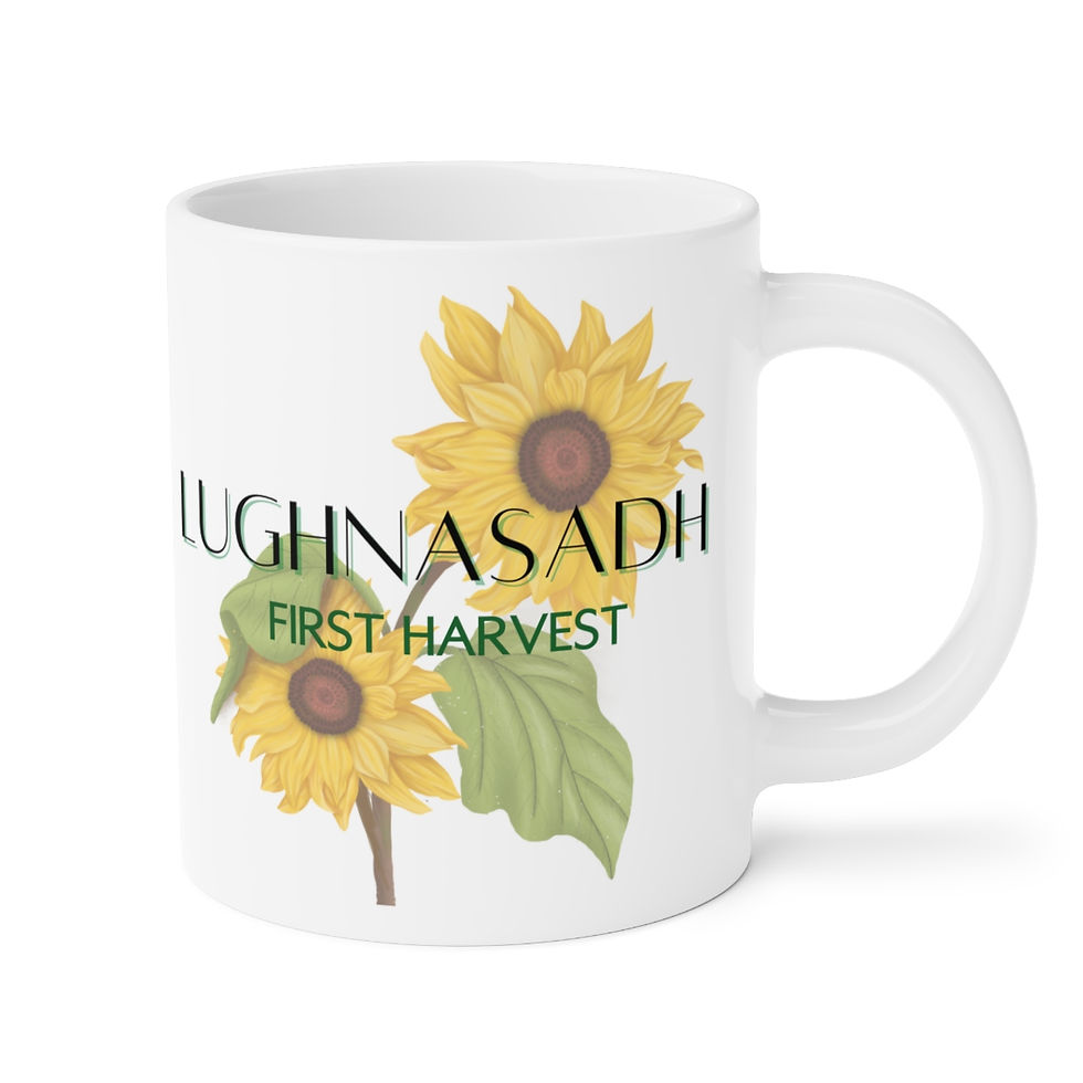 Thumbnail: Lughnasadh - Sabbat Series - Pagan Seasonal Ceramic Mugs (11oz\15oz\20oz)