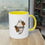 Thumbnail: Samhain Ghostie - Two-Tone Coffee Mug, 11oz