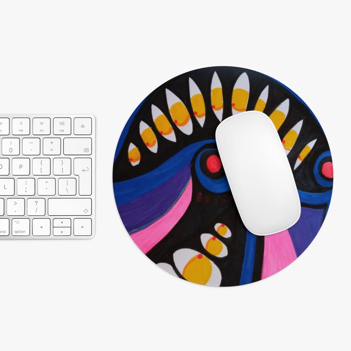 Eyes Wide Mushroom - Mouse Pad 