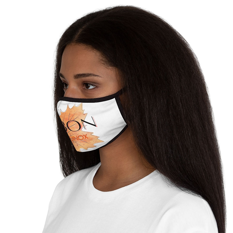 Thumbnail: Mabon Fall Equinox - Pagan Sabbat Series - Fitted Polyester Face Mask