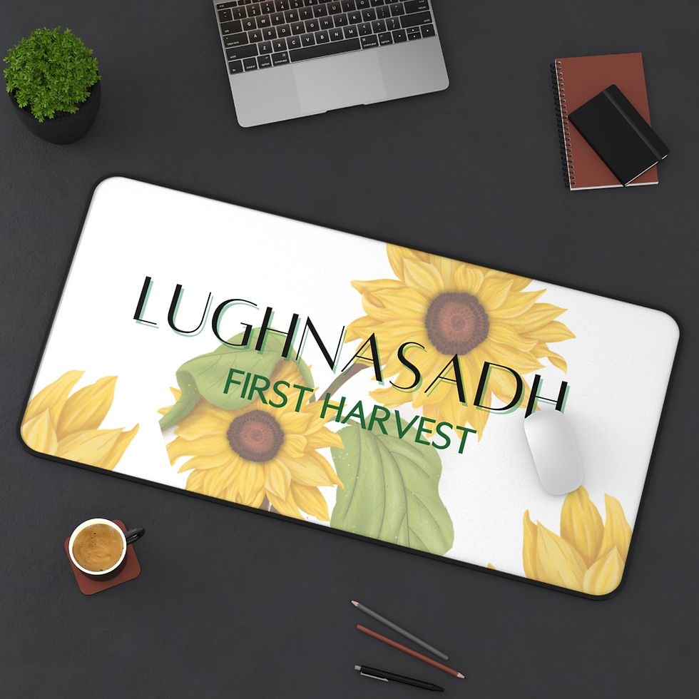 Thumbnail: Lughnasadh - Sabbat Series  - Pagan Desk Mat