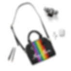 Thumbnail: They/Them Rainbow - Shoulder Handbag