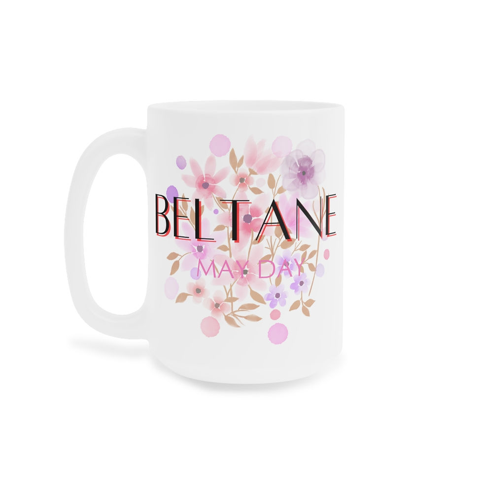 Thumbnail: Beltane - Sabbat Series - Ceramic Mugs (11oz\15oz\20oz)