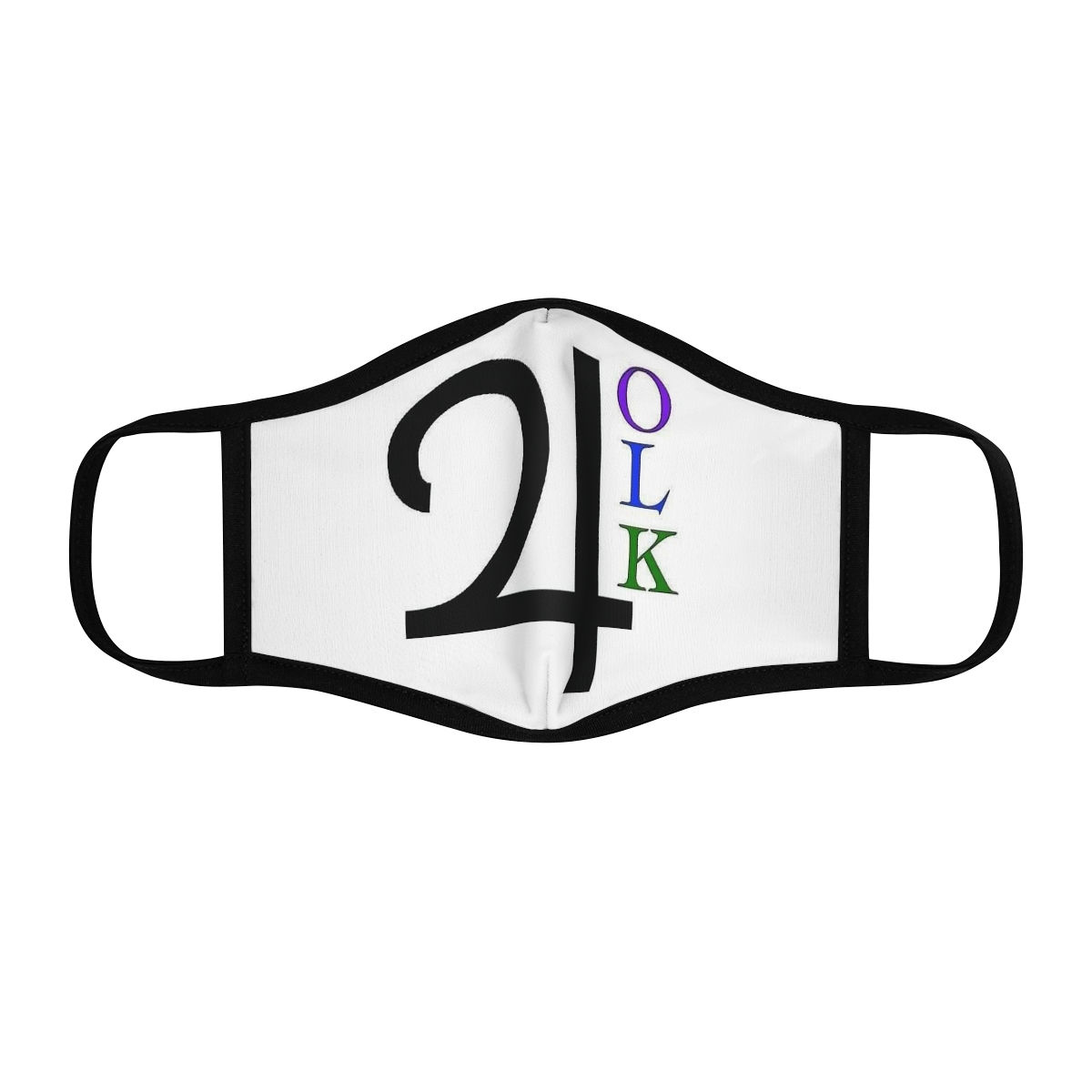 4OLK Logo - Fitted Polyester Face Mask
