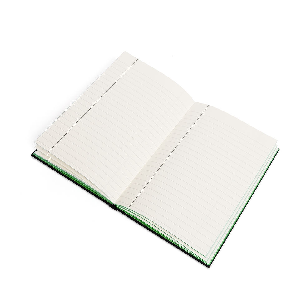 Thumbnail: Happy Ostara  - Color Contrast Notebook - Ruled
