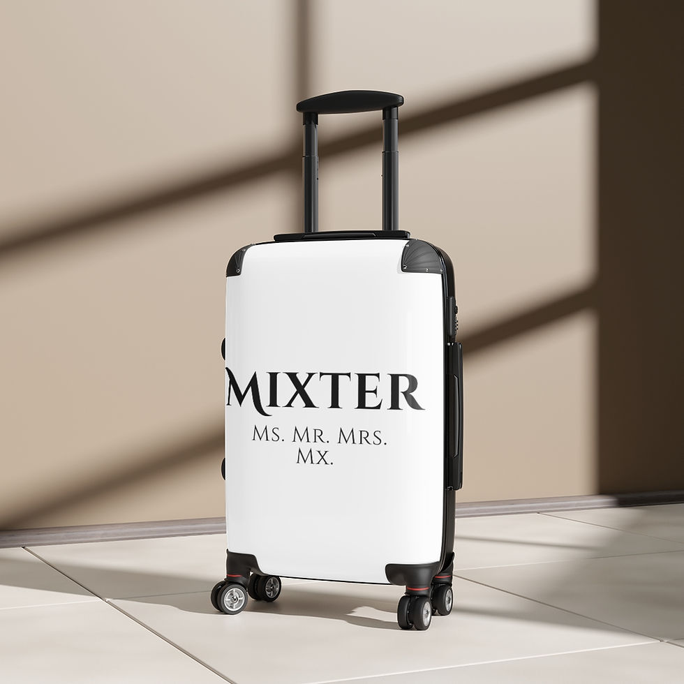 Thumbnail: Mixter - Ms. Mr. Mrs. Mx. - Suitcases