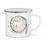 Thumbnail: Walks Far Traditions Compass Logo - Enamel Camping Mug