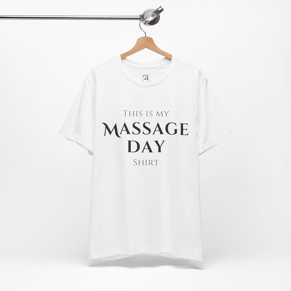 Thumbnail: This is My Massage Day Shirt - Unisex Jersey Short Sleeve Tee