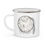 Thumbnail: Walks Far Traditions Compass Logo - Enamel Camping Mug