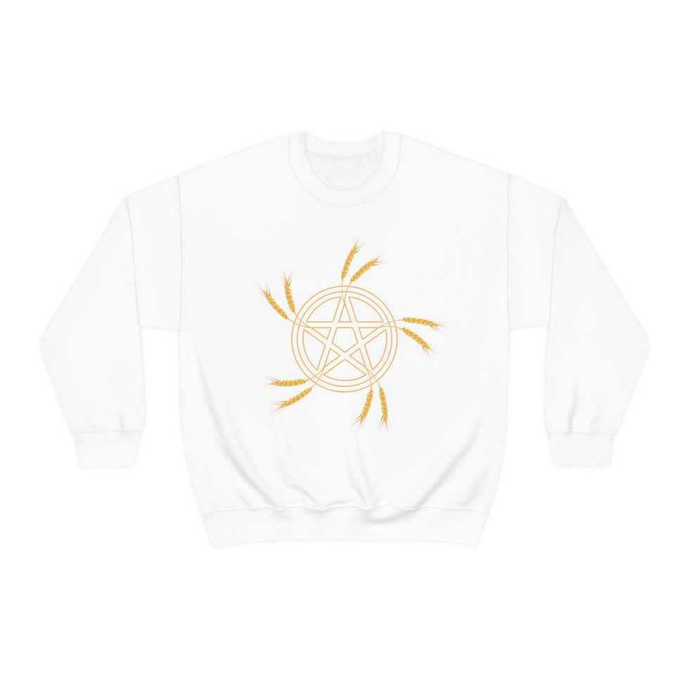 Thumbnail: Harvest Pentacle  - Unisex Heavy Blend™ Crewneck Sweatshirt