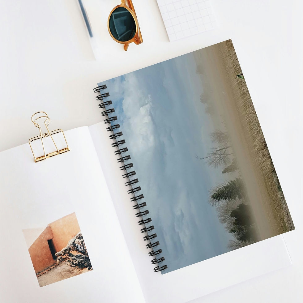 Colorado Dust Storm - Spiral Notebook - Ruled Line