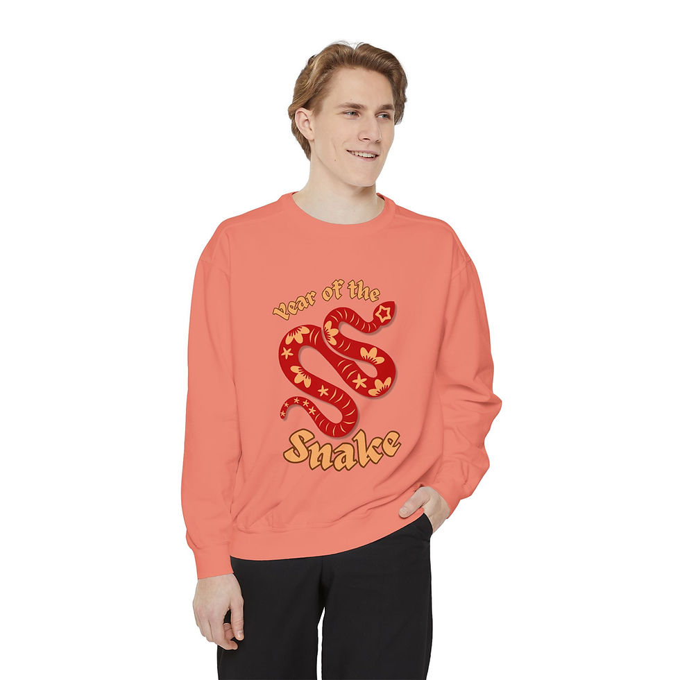 Thumbnail: Year of the Snake Unisex Sweatshirt Chinese New Year Zodiac