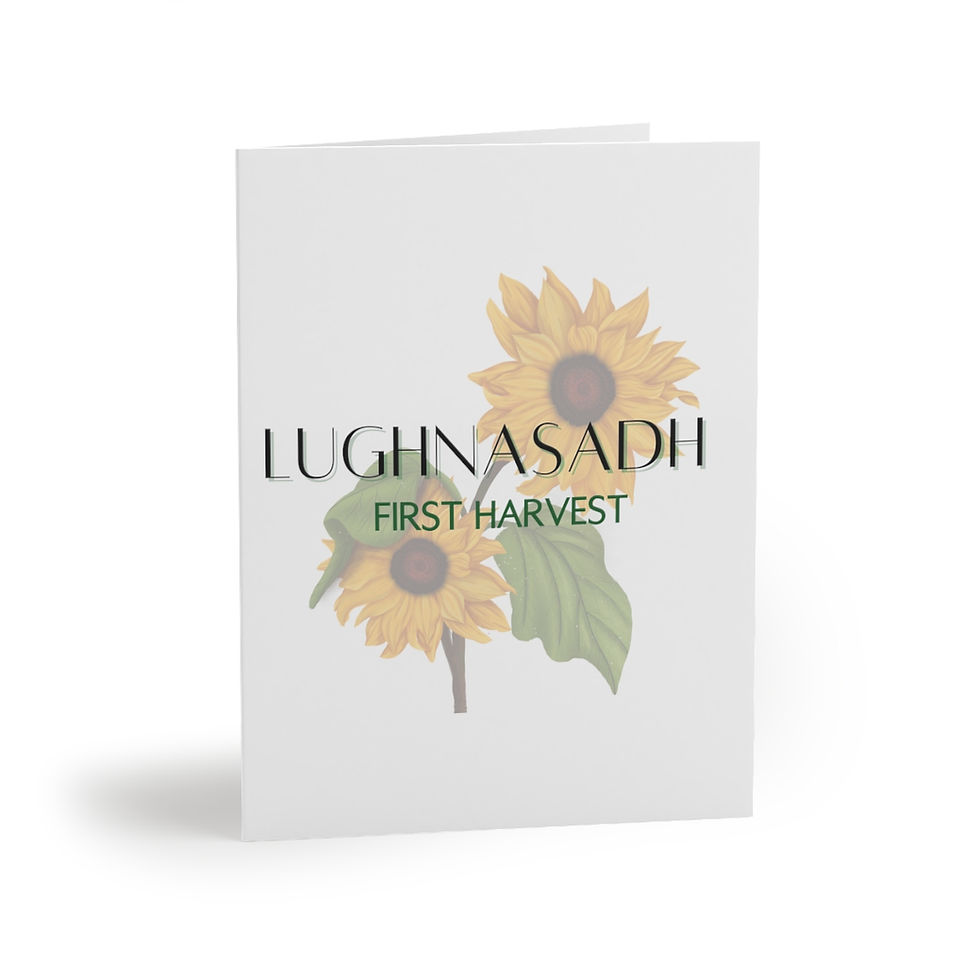 Thumbnail: Lughnasadh - Pagan Sabbat Series - Greeting Card Sets - Seasonal Cards