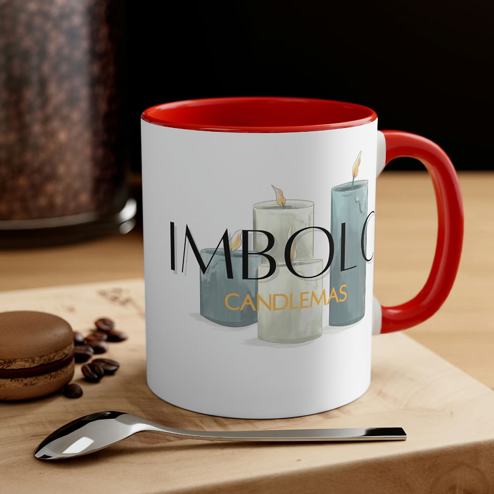 Thumbnail: Imbolc - Sabbat Series - Accent Coffee Mug, 11oz