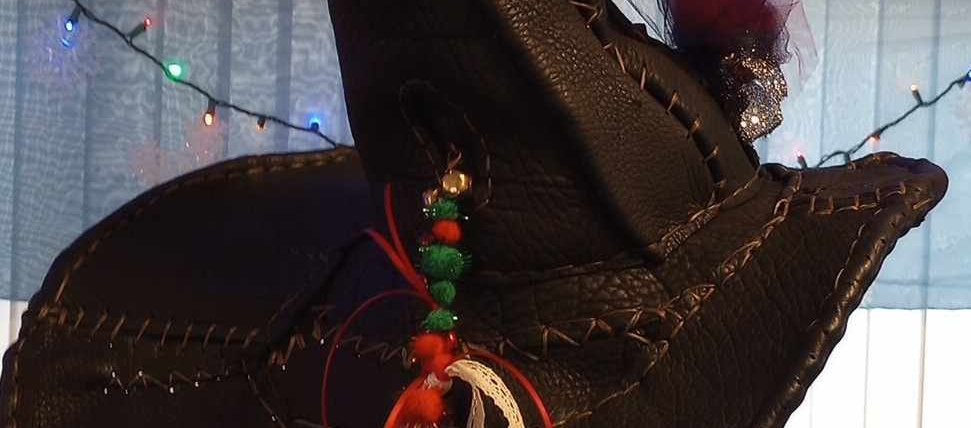 Leather Witch Hats - Adult