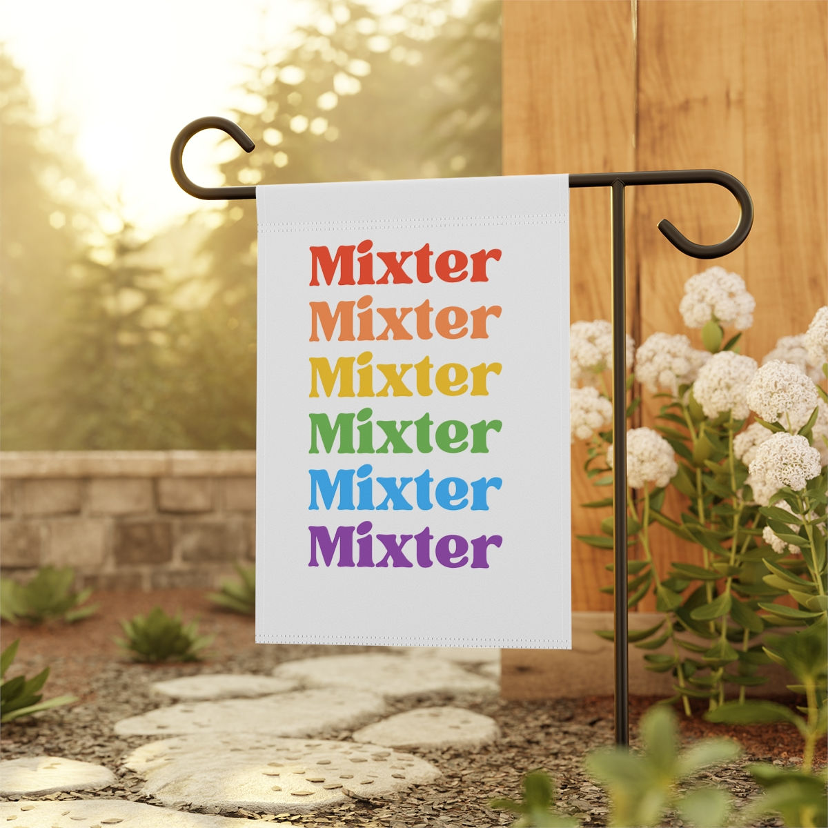 Mixter Rainbow - Garden & House Banner