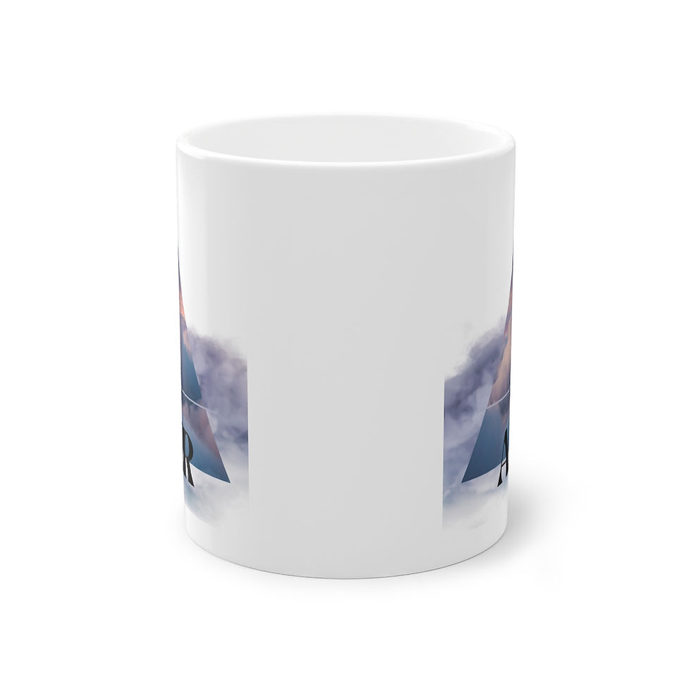 Thumbnail: Air Element Alchemical Symbol  - Pagan Decor -  Standard Mug, 11oz