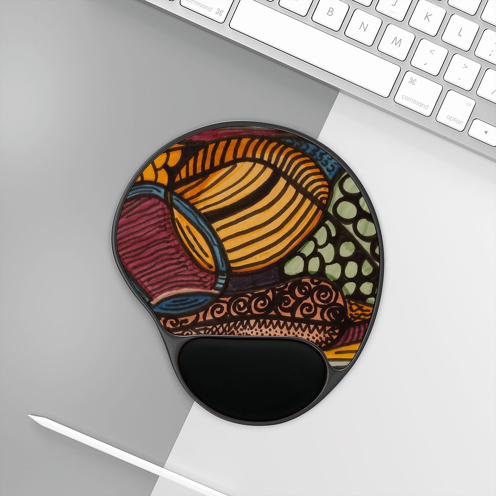 Thumbnail: Harvest Basket -Mouse Pad With Wrist Rest