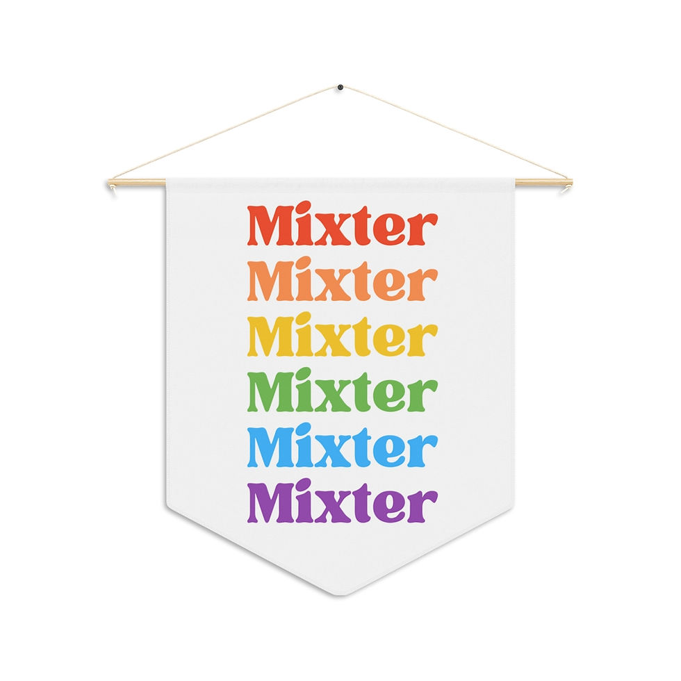 Thumbnail: Mixter Rainbow -  LGBT Pride - Pennant
