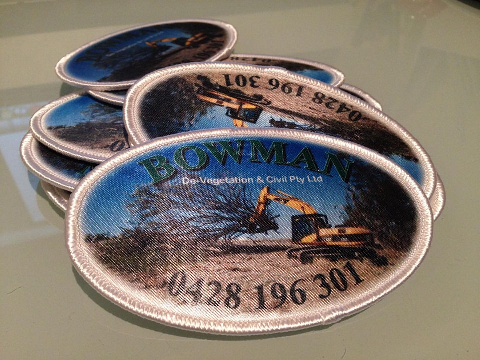 COUNCIL EVENT PRINTED CLOTH PATCHES - BRADFORD PROMOTIONS