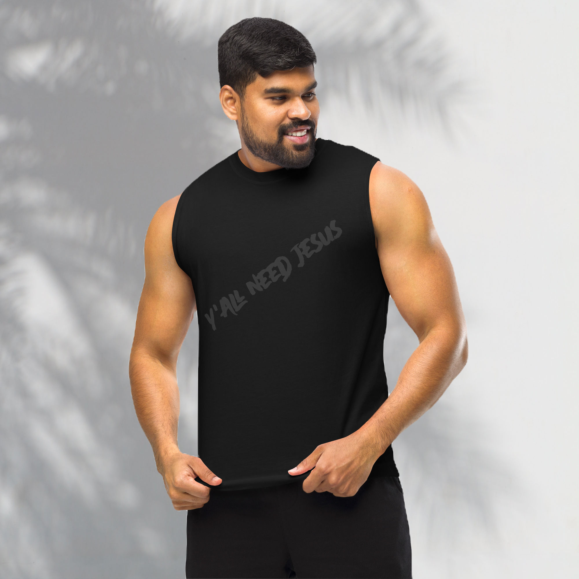 Y'All Need Jesus Muscle Shirt