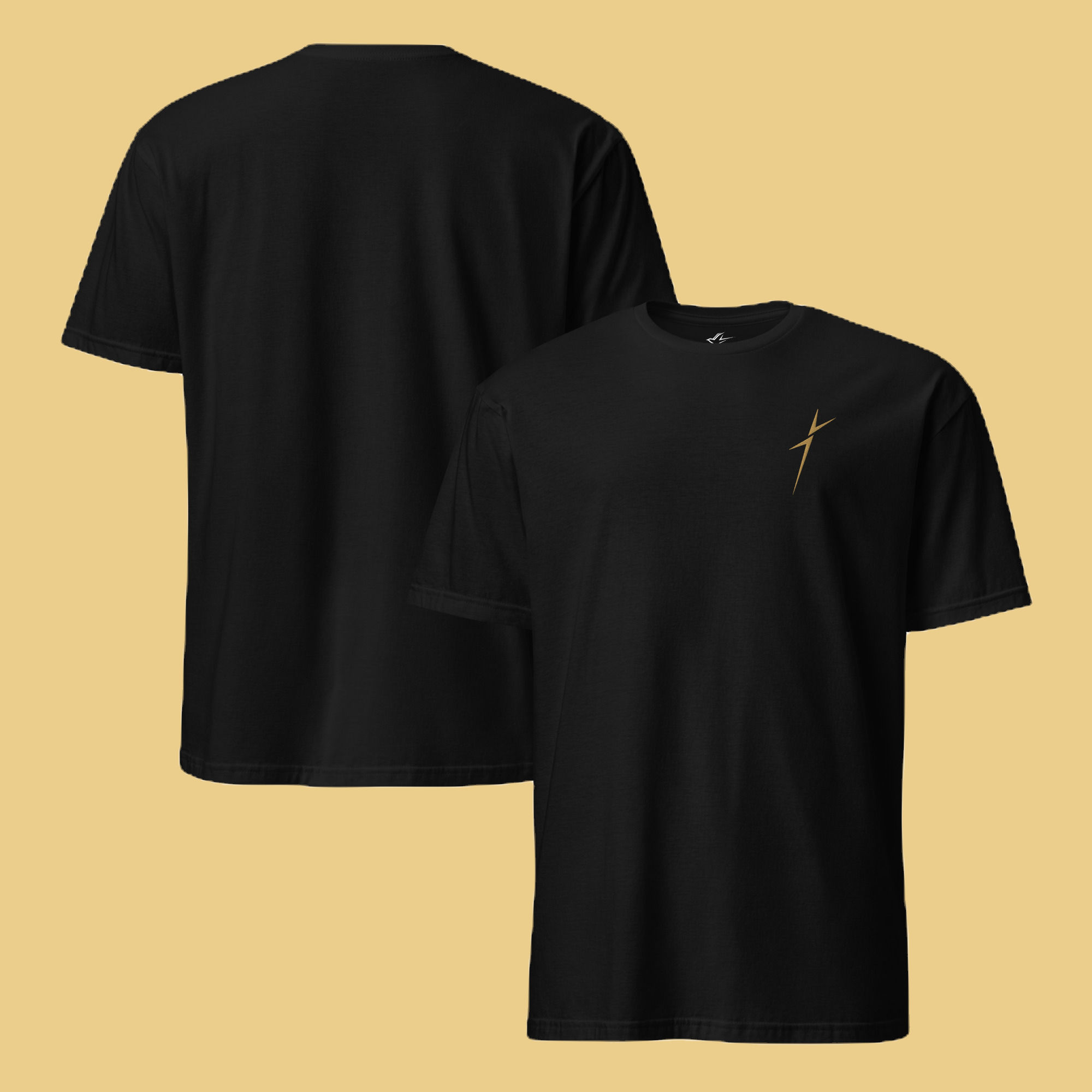 Gold Cross Short-Sleeve Unisex T-Shirt