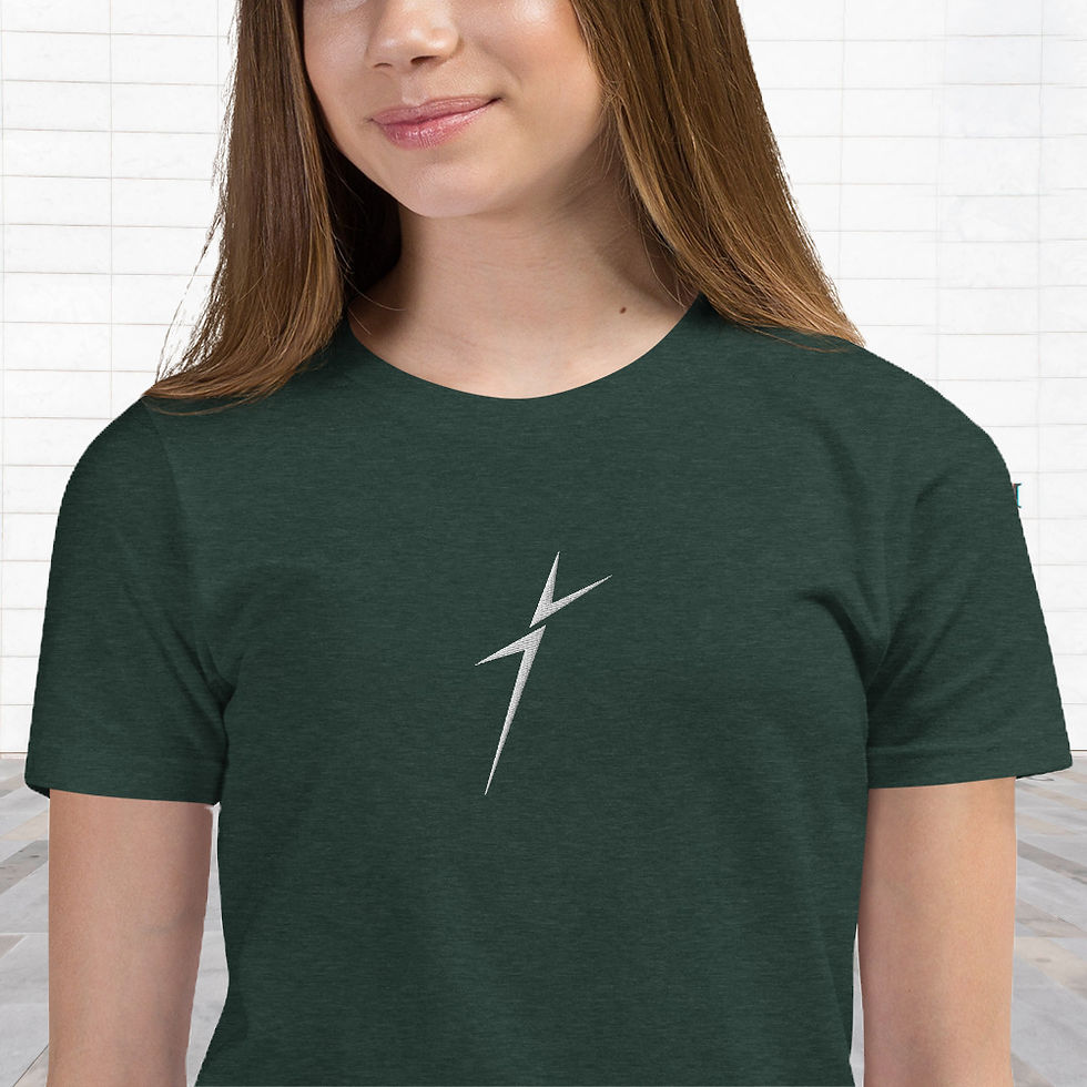Thumbnail: Sport Cross Youth Short Sleeve T-Shirt (Embroidered)