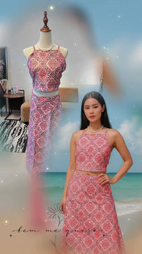 Thumbnail: Batik set (top and dress)