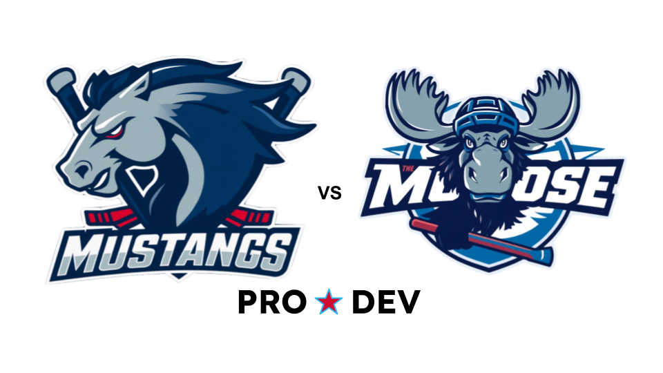 Pro Dev Week 6 - Mustangs v Moose - Winter 2025-2026
