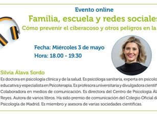 Invitación Evento Prevención Ciberacoso